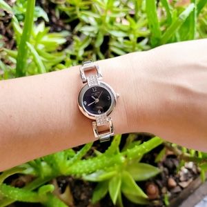 Infinite Infinity Silver Rhinestone Watch